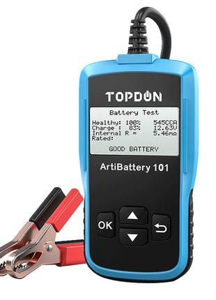 Тестер аккумуляторных батарей Topdon ArtiBattery 101