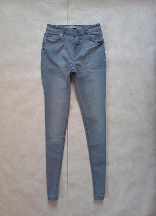 Стильные джинсы скинни с высокой талией denim co, 8 pазмер.