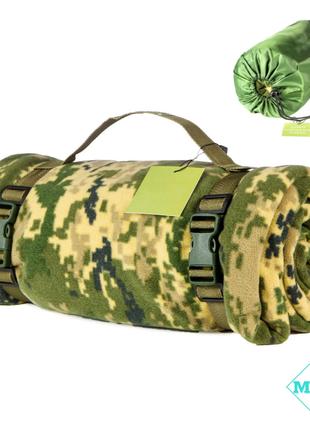 Тактический флисовый плед 150х175см – одеяло для военных с чех...