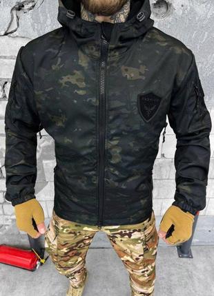Куртка Softshell black мультикам ВТ7510