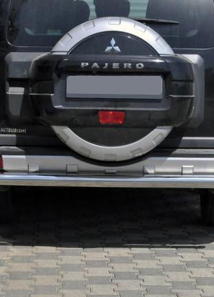 Задняя дуга AK002 (нерж.) для Mitsubishi Pajero Wagon III