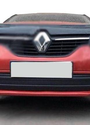 Зимова нижня накладка на решітку Глянцева для Renault Logan II...