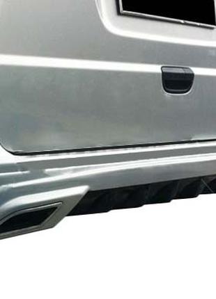 Накладка на задний бампер AMG (под покраску) для Mercedes Vian...