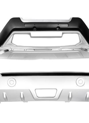 Передняя и задняя накладки V3 (2014-2016) для Nissan X-trail T...