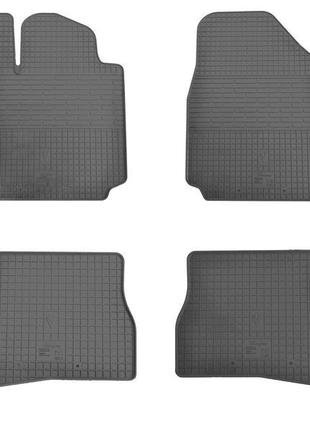 Резиновые коврики (4 шт, Stingray Premium) для Nissan Micra K1...