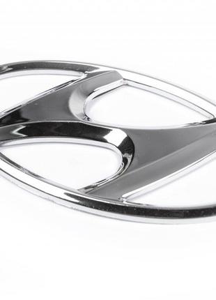 Эмблема (самоклейка, 100 мм на 50 мм) для Hyundai Elantra 2006...
