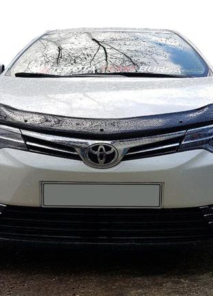 Дефлектор капота (EuroCap) для Toyota Corolla 2013-2019 гг