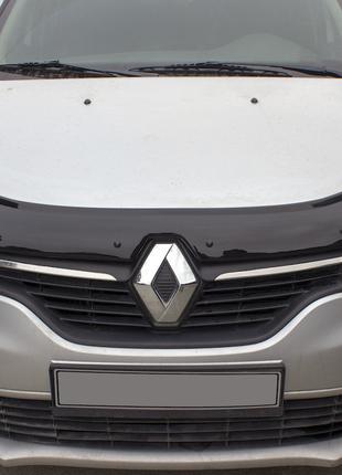 Дефлектор капота (EuroCap) для Renault Logan II 2013-2022 гг