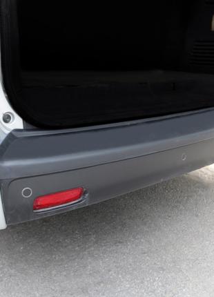 Накладка на задний бампер EuroCap (ABS) для Peugeot Traveller ...