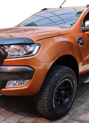 Дефлектор капота EuroCap (2015-2024) для Ford Ranger