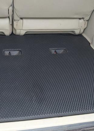 Коврик багажника (EVA, черный) для Mitsubishi Pajero Wagon IV