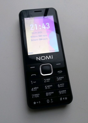 Мобильный кнопочный телефон NOMI