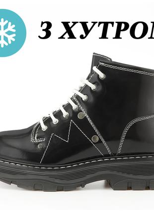 Женские зимние кроссовки Alexander McQueen Tread Slick Boots а...