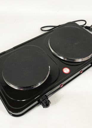 Плитка настільна електрична Suntera DP-1935B, 2500W, 2 конфорк...
