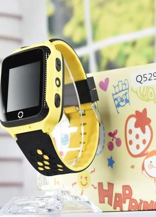 Дитячий Смарт Годинник Q529 Smart Baby Watch Q529 з GPS Yellow...