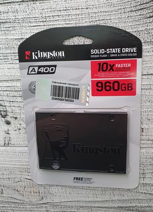 SSD накопитель Kingston A400 960GB 2.5" SATAIII 3D TLC (SA400S...