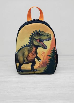 Детский рюкзак с динозавром 22 см