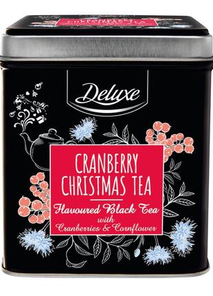 Різдвяний чорний чай Deluxe cranberry christmas tea