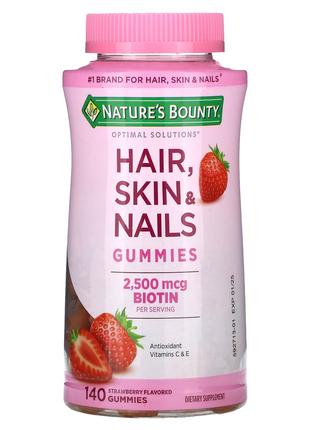 Кожа Волосы Ногти Nature's Bounty Hair Skin Nails витамины для...