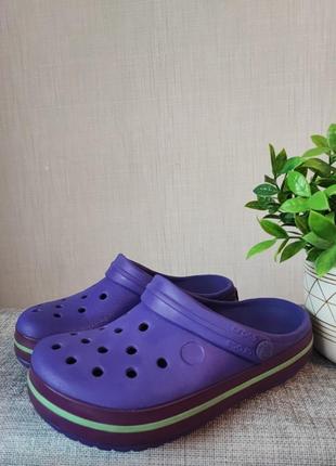 Crocs/фиолетовые/35-36 размер/оригинал