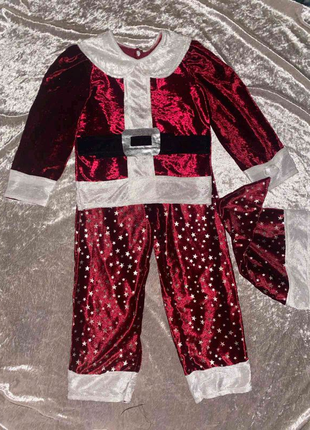 Новорічний костюм Санта Клаус