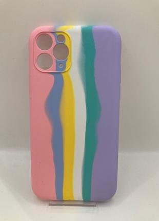 Накладка Rainbow Silicone Case IPhone 11 Pro 2019 5.8" (5) 26333