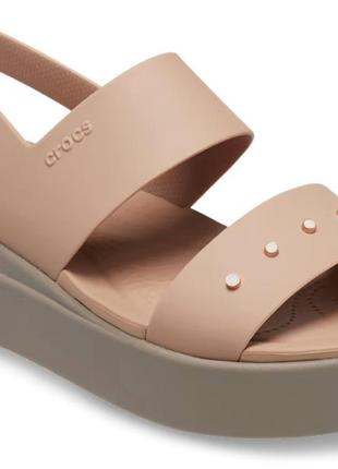 Босоніжки crocs brooklyn low wedge, w7, w8, w9, w10