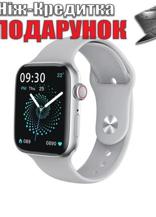 Смарт-часы IWO HW22 для Android и iOS Bluetooth 5.2 + металлич...
