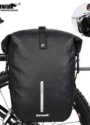 Велосумка-рюкзак Rhinowalk 20л X21668 Black Аквастоп .