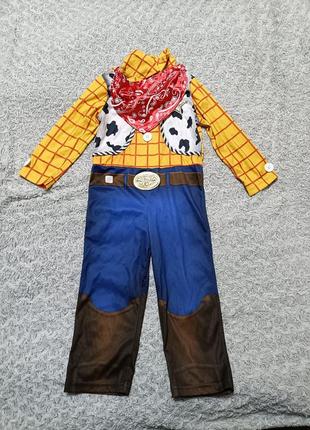 Карнавальный костюм шериф вуди история игрушек 3-4 года