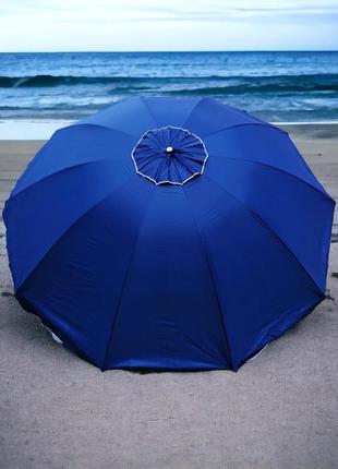 Зонт 3 м. 10 спиц, торговый, пляжный, садовый, круглый красный...