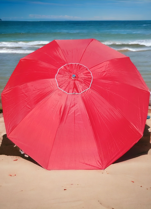 Зонт 3 м. 10 спиц, торговый, пляжный, садовый, круглый  с клап...