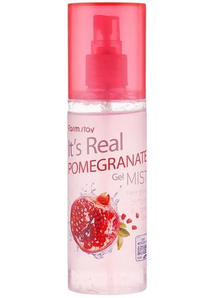 Farmstay it's real pomegranate gel mist гель-мист для лица с э...