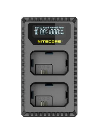 Двухканальное зарядное устройство Nitecore USN1 для аккумулято...