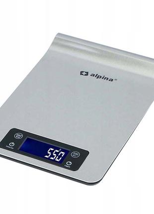 Alpina электронные весы кухонные для 5 kg