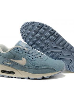 Женские джинсовые nike air max 90 - nd034