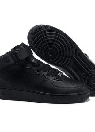 Кроссовки nike force black hig