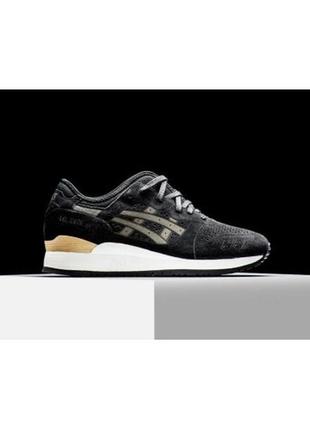 Черные кроссовки asics gel 3 женские - l009