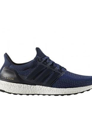 Мужские адидас ultra boost (ультра буст) синие - 010ba