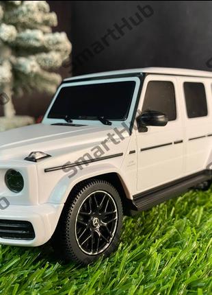 Машинка Mercedes-Benz AMG G-63 на радіоуправлінні Гелік Білий,...