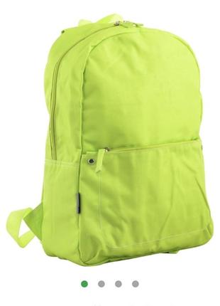Яркий молодежный рюкзак yes зеленое яблоко лайм