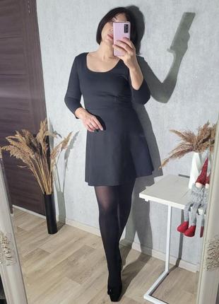Мини черное платье от итальянского люкс бренда patrizia pepe