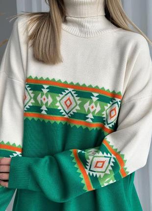 Новая коллекция✨ теплый стильный свитер туника 🥰