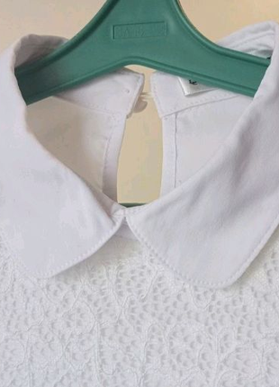 Блузка біла для дівчинки