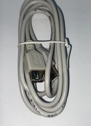 Usb удлинитель TCOM USB-A plug - USB-A socket (1.8 метра)