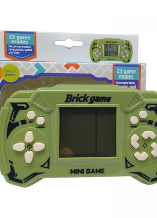 Тетрис "Brick Game: Приставка" (зеленый) Комбинированный Зелен...