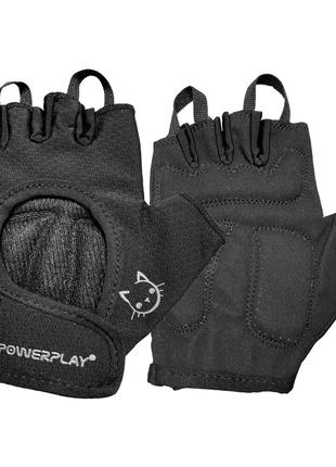 Перчатки для фитнеса и тяжелой атлетики PowerPlay 2004 женские...