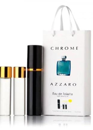 Azzaro chrome 3x15ml - trio bag