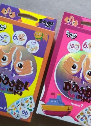 Комплект настольных мини-игр danko toys doobl image (доббль, н...
