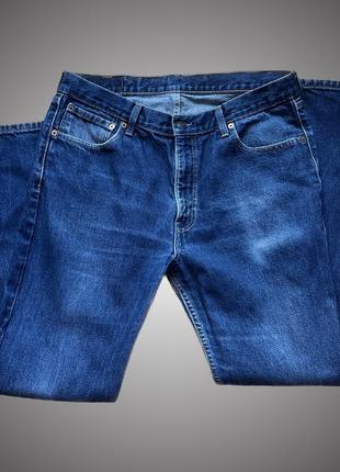 Темно-синие мужские джинсы levis модель 581
